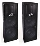 Peavey PV215 Cabinet Pair Front View